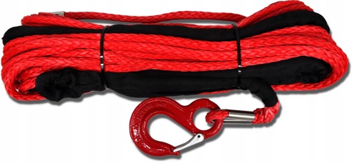 СИНТЕТИЧЕСКАЯ ВЕРЕВКА 28М ЛЕБЕДКА AUTOLAWETA КРЮЧКОВАЯ