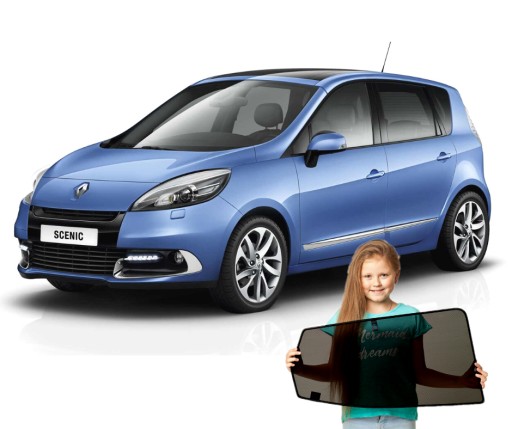ШТОРИ НА МАГНІТАХ RENAULT SCENIC III 3