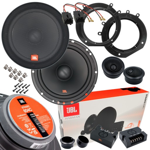 JBL STAGE2 604C Динаміки для CITROEN JUMPY II FIAT SCUDO PEUGEOT EXPERT