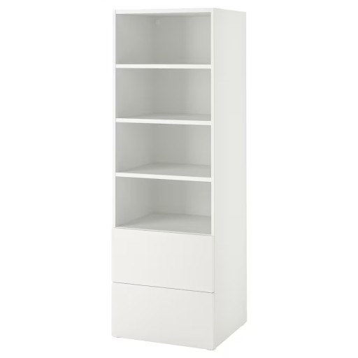 Полиця Ikea 60 х 57 х 181 см біла