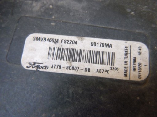 FORD FIESTA VII MK8 PUMA 17- ventilátor chladiče