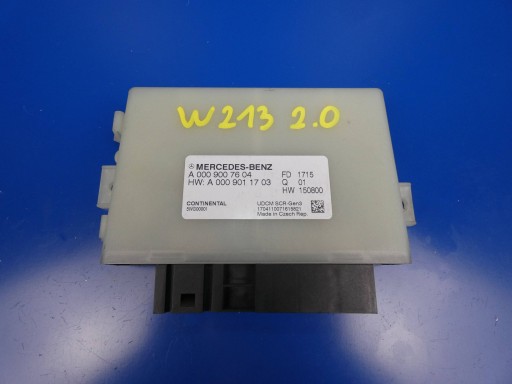 Unité commande confort Mercedes-Benz E W213 A2139009212