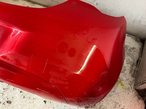 OPEL CORSA E 3D 5D Paraurti posteriore posteriore Z547 rosso senza PDC