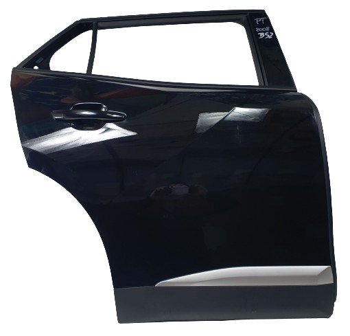 Peugeot 2008 ii 19-дверний правий задній колір заднього кольору perla nera black