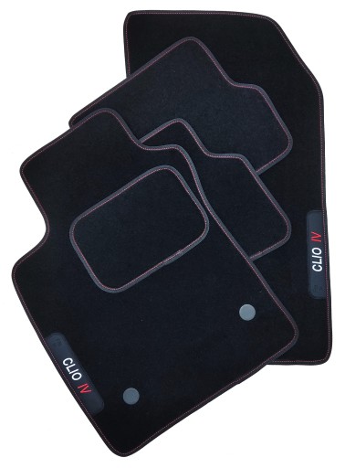 RENAULT CLIO IV 12-17 автомобільні килимки вишивка