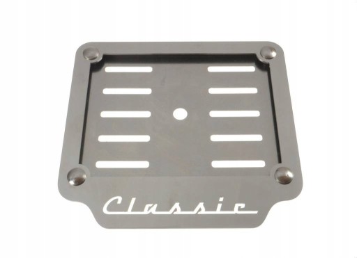 РАМКА НОМЕРНОГО ЗНАКА КЛАСИЧНА МЕТАЛЕВА