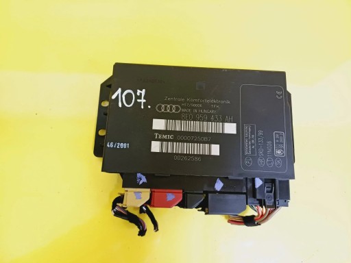 Модуль управління комфортом audi a4 b6 8e0959433ah no107