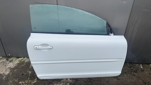VOLVO C70 передні двері праве переднє біле скло