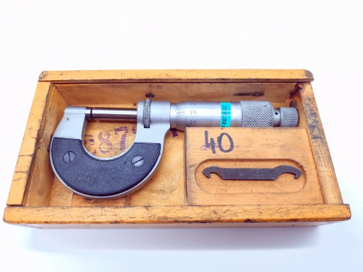 Зовнішній мікрометр MMZb 0-25 FWP