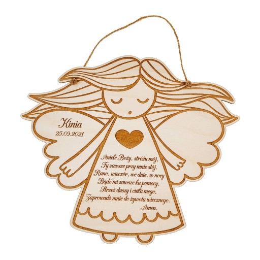 Ангел з молитвою - пам'ять на Святе Хрещення.