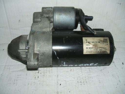 6519064300 - Стартер mercedes 2.2cdi a6519064300 0001139085