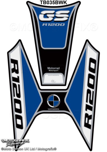 TANKPAD MOTOGRAFIX BMW R1200GS 2017 2018