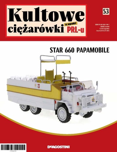 Kultowe ciężarówki PRL 53 STAR 660 Papamobile