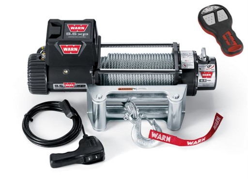 Электрическая лебедка 12V WARN 9.5 XP + пульт дистанционного управления