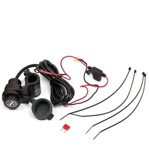 ГНІЗДО ПРИКУРЮВАЧА З 2 USB-РОЗ'ЄМАМИ + ЗАПОБІЖНИК