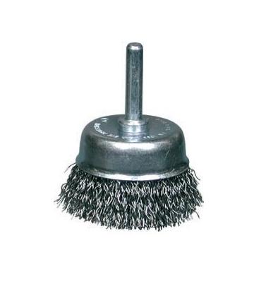 Рифленая стыковая щетка Fi 80mm оправка