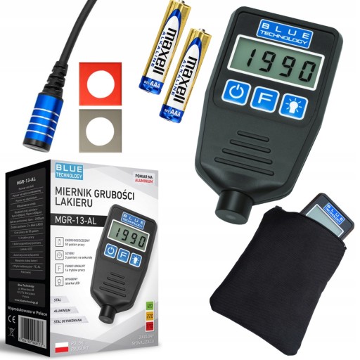 МЕТР ДАТЧИК ТЕСТЕР ТОЛЩИНЫ ПОКРЫТИЯ MGR 13-AL