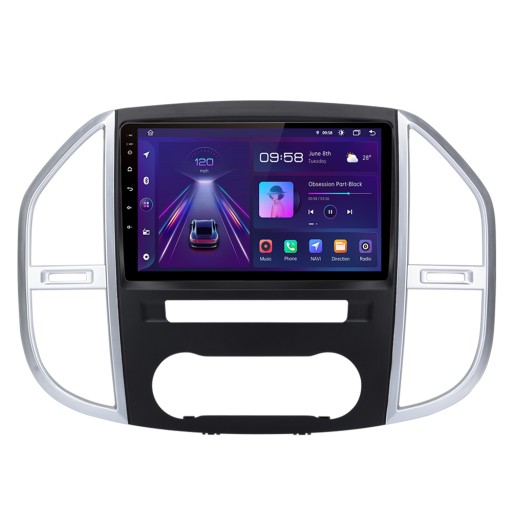 Автомагнитола для Mercedes Benz Vito W447 2014-2021