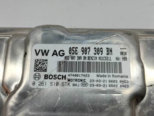 centralina motore 05E907309BN 0261S106TK 1.5 TSI 149KM Skoda Karoq e