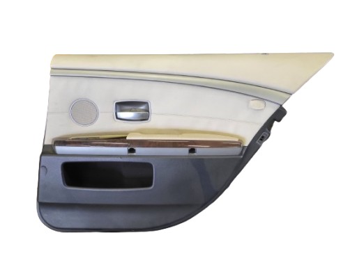 BMW E65 LIFT side door right rear part leather beige