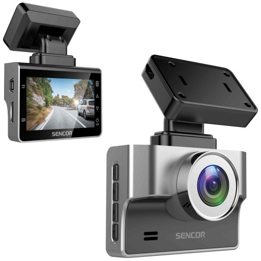 Sencor SCR 4600MR 2,45-дюймовый USB-видеорегистратор с ЖК-дисплеем
