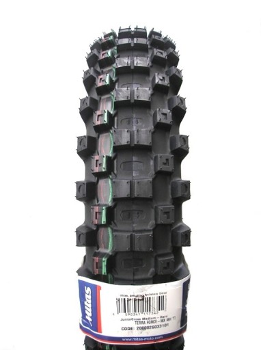 120/80 - 19 MITAS TERRA FORCE MX-MH 63M TT ЗАДНІЙ