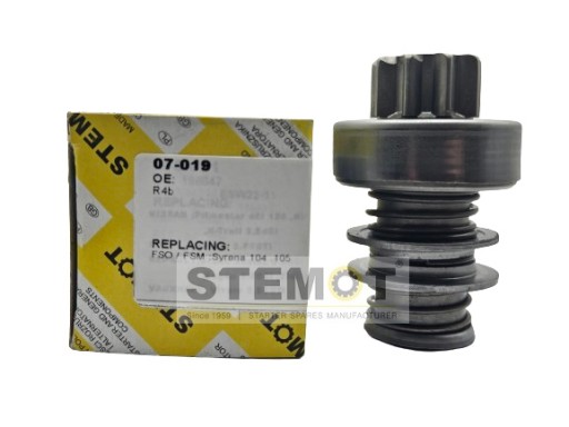 Муфта стартера в зборі - bendiks stemot 07-019 syrena sd9103