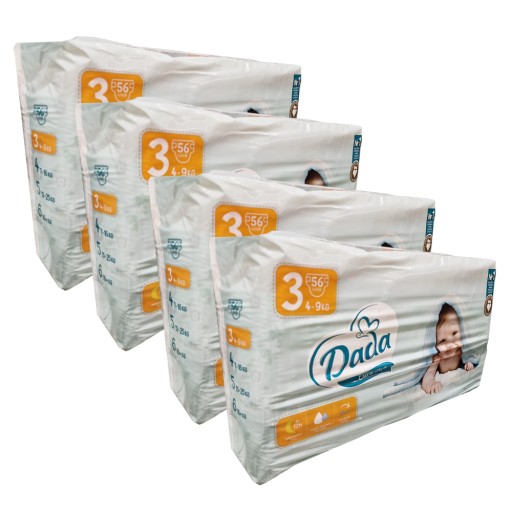 Підгузки Dada Підгузки DADA EXTRA SOFT 3 розмір 4-9 кг 224 шт.