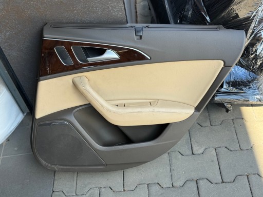 side door TYLNYCH right AUDI A6 C7 AVANT EUROPA roof airbag beige