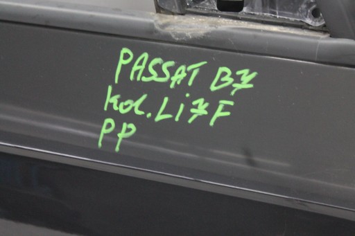 door right front VW PASSAT B7 LI7F sedan 10-14