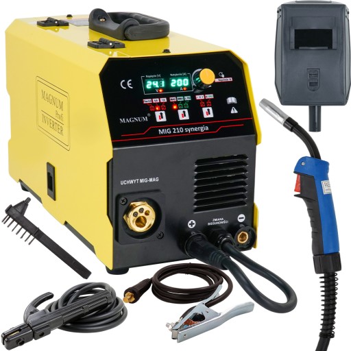 Зварювальний апарат Migomat Magnum MIG 200 A MMA Synergia TIG