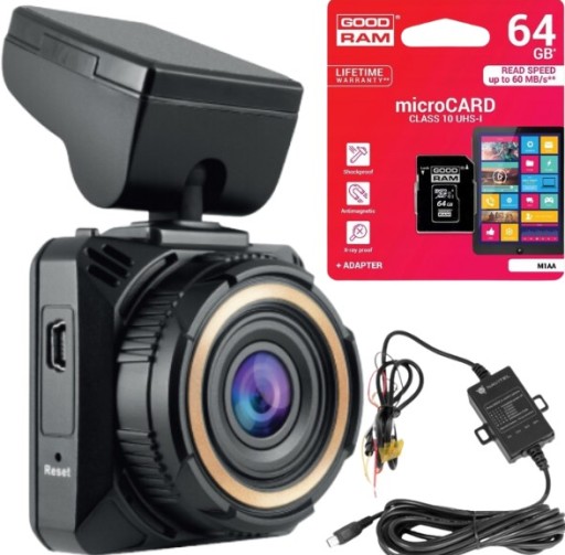 Відеореєстратор Navitel R6 QHD 2K, драйвовий реєстратор + смартбокс + 64гб