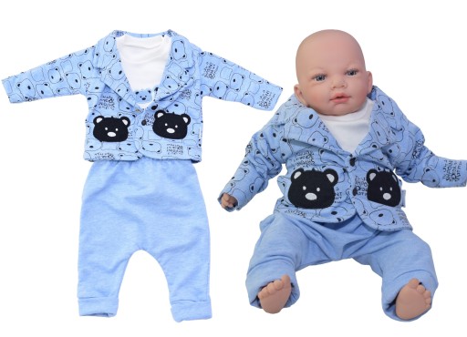 Дитячий набір іноземної марки 74 різнокольоровий 3 шт.