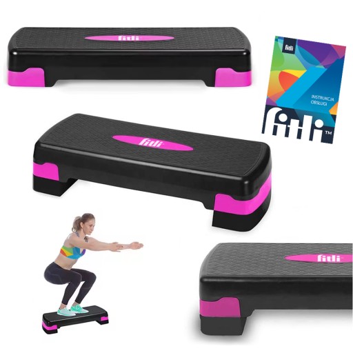 Step do Ćwiczeń Fitness Aerobiku 2 Stopnie Trener Równowagi Stopień Podest