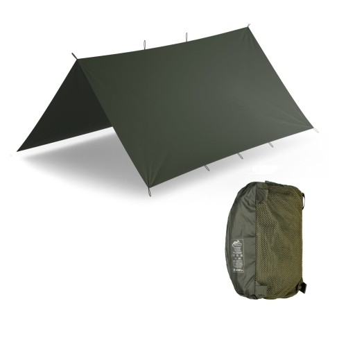 Кемпінговий брезент Helikon-Tex Supertarp оливковий зелений 3х3 м