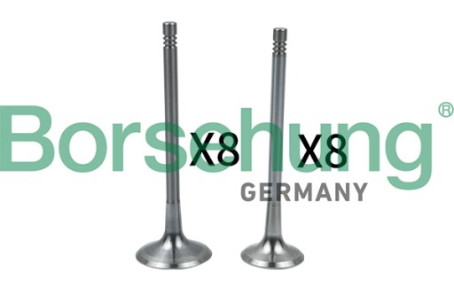 B18634 - ВИХЛОПНІ ВСМОКТУВАЛЬНІ КЛАПАНИ KPL SKODA OCTAVIA II 2.0 RS