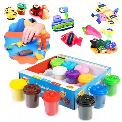 Тісто пластичне Тісто 12 шт. 672г