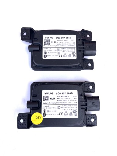 5Q0907685B 5Q0907686B - Модуль контроллера слепых зон, ассистент помощи, радар, правый, левый, комплект
