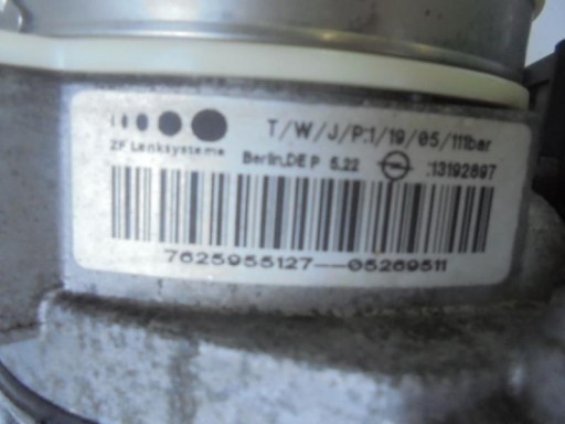 OPEL ASTRA H 1.7 CDTI ORG servo pump 13192897