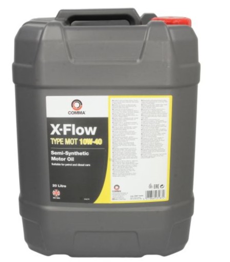 Моторна олива COMMA X-FLOW MOT 10W40 20л