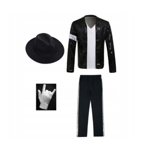 Oblečenie Michael Jackson Tanečné oblečenie Billie Jean