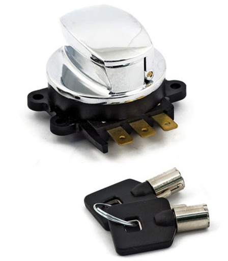 Eu-277 - Круглый ключ зажигания, softail, dyna, harley