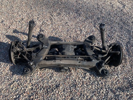 MERCEDES W204 W207 W212 W218 hinterachsträger hinten fahrschemel achsträger KOMLETNE nr2