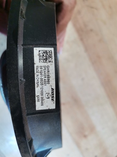 speaker rear part right left BOSE MAZDA 6 MAZDA CX-5 MAZDA 3 GHR166960