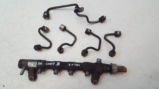 Rampe injection rurki VW Caddy III 2,0 TDI