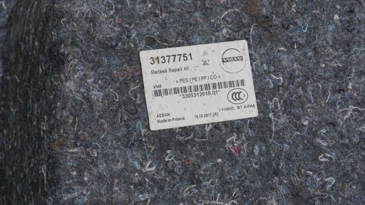 VOLVO V90 CC - mats floor boot