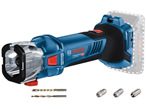 BOSCH GCU 18V-30 Фреза, лобзик для гіпсокартону