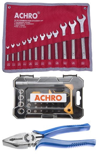 ACHRO НАБІР ІНСТРУМЕНТІВ ПРОМИСЛОВОГО КЛАСУ 37ШТ
