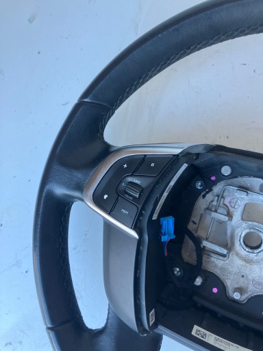 lenkrad MULTIFUNKCJA CITROEN C4 II B7 LIFT CHROM Leder 98094657ZD
