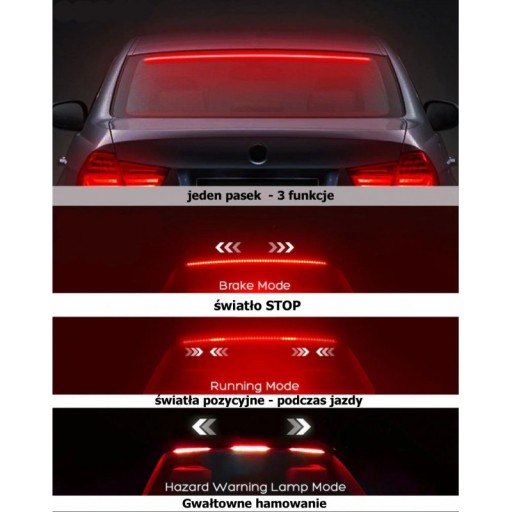 578 - Стоп-сигналы, противотуманные фары, положение красного светодиода